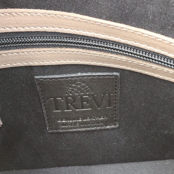 Trevi speedy made in Italy satchel crossbody bag - Picture 6 of 8